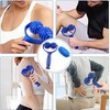 Massage Balls, Massage Roller, Hedgehog Ball, Massage Roller with Handle,