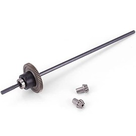 HAIBOXING 1/12TH Scale RC Car Spare Parts Desert Truck Spur Gear(Metal) with Center Drive Shaft, Center Diff. (Metal) and Umbrella Pinions(Driving Pinions) Apply to 2995 (T2302+T2026)