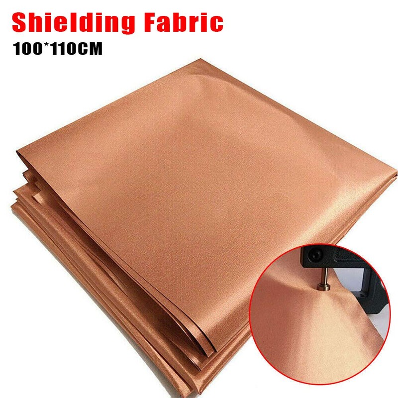 Shielding Fabric, RFID Anti-Magnetic and Anti-Radiation, Copper Fabric Blocking RFID/RF