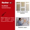fischer DuoBlade Self Drilling Plasterboard Fixing Strong Dowels for Easy