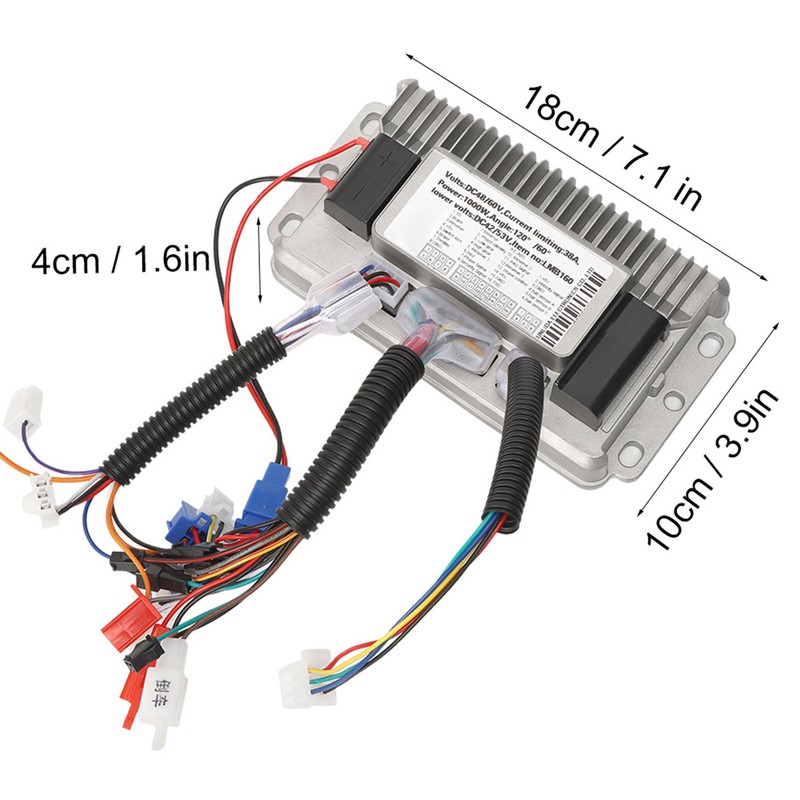 1000W Ebikes Brushless Controller Sine Waves 36V‑48V Universal 3 Mode
