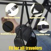 Aeroplane Footrest Hammock - Adjustable Travel Foot Hammock for Flight,