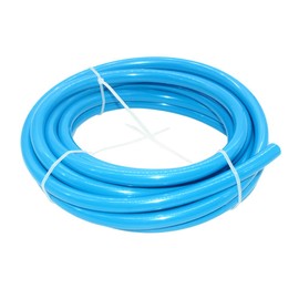 Beduan 12 mm OD Pneumatic Air Line Tubing Nylon Air Hose for Fluid Transfer or Air Brake System 16.4ft (Blue)