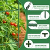 Square Tomato Cages for Garden: 3 Pack Heavy Duty Tomatoes