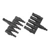 Solar T Branch Connector 1 to 5 PPO IP67 Waterproof