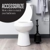 JS Jackson Supplies Professional Bellows Accordion Toilet Plunger, High Pressure