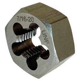 UNF Hex Right Hand Rethreading Die 7/16"-20