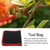 Black Garden Bonsaii Scissors Cutting Shears Tool Storage Bag Pouch
