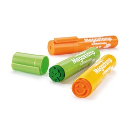 FIBRACOLOR Megastamp Pack of 10 Marker Shapes Maxi Assorted Designs Superwashable