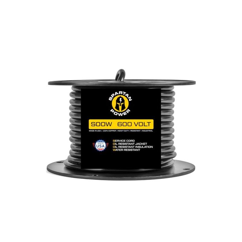 SOOW Multi-Conductor Wire 6/4 Portable Power Cable - 600V, 50A,
