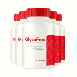 GlycoFree 5-Pack GlycoFree Blood Support Natural Dietary Supplement - 300 Capsules