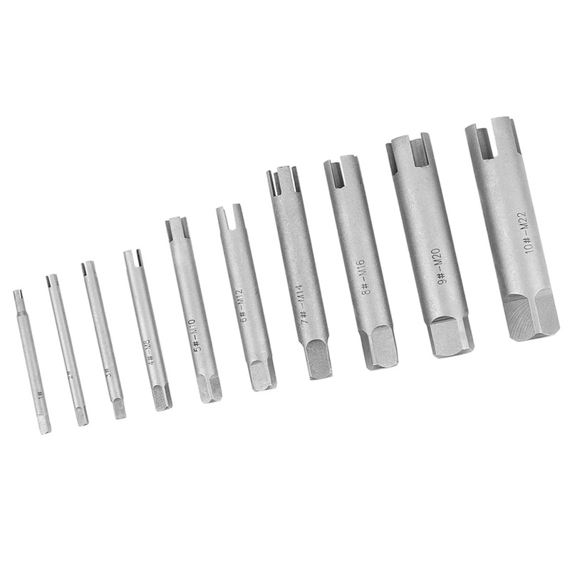 Steel Broken Tap Extractor Set – High-Speed Screw Extractor Tool