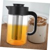 GRIRIW Elegant Design Tea Pot Large Capacity Beverage Pitcher Glass