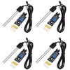 D-FLIFE Soil Moisture Sensor, Icstation Humidity Detector, with Corrosion Resistant