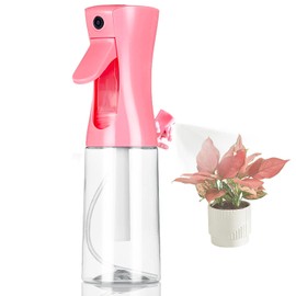 Spray Bottle, Fine Mist Spray Bottle for Hair, Ultra-Fine Continuous Spray Bottle for Skincare, Plant Care, Pet Grooming, Cleaning and Disinfection, Refillable Spray Container (1Pcs Dark Pink 6.8oz)