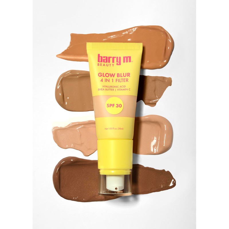 Barry M Glow Blur 4 in 1 Tinted Moisturiser, Shade