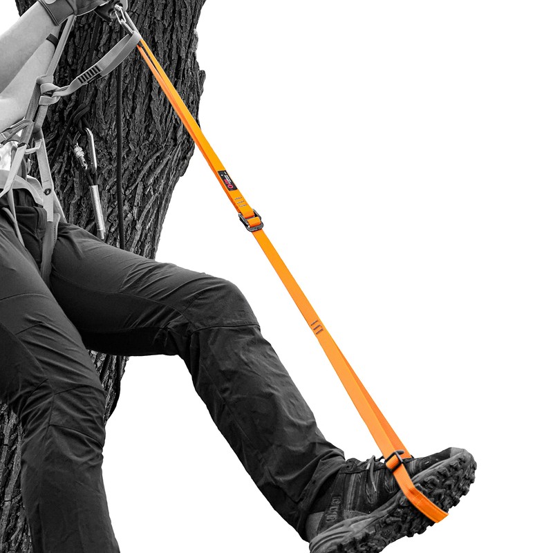 GM CLIMBING Adjustable Length Foot Loop for Climbing, Arborist Rope