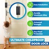 Dwell+Good Door Locks (2-Pack) - Easy To Install Aluminum Home