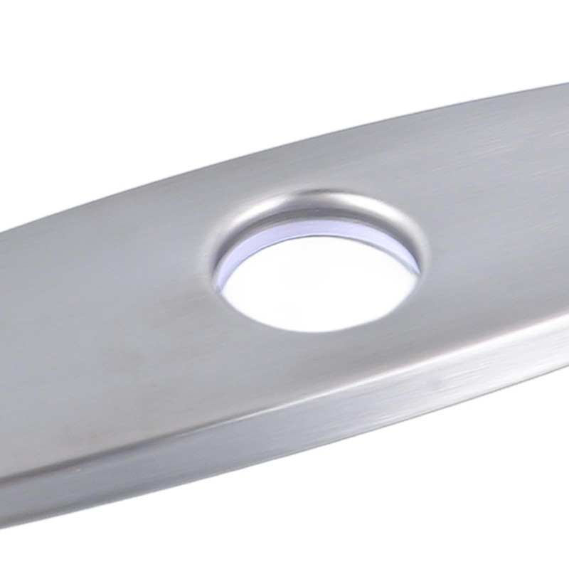 Stainless Steel Hole Cover, Deck Plate, Pull-Down Tap Plate, Anti-Leakage