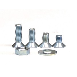 [M3 x 5 - M3 x 10] Countersunk Head Machine Screw Set, Uniqlo [M3x5, M3x6, M3x8, M3x10]
