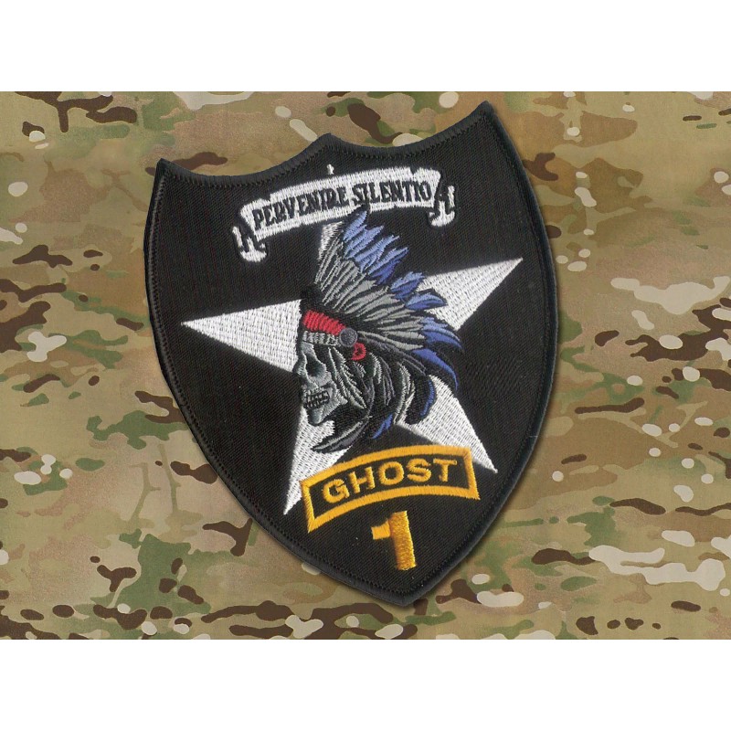 2nd Infantry Division (1st Stryker Brigade) Ghost Embroidered Patch -