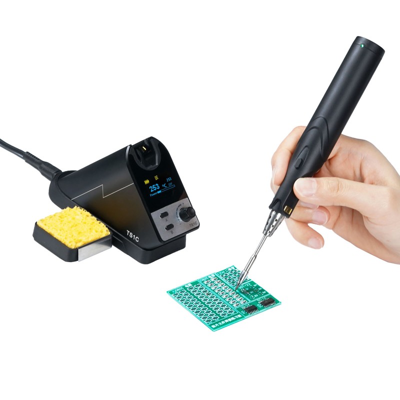 Soldering Iron Station Kit Digital Display Wireless Fast Change 36W