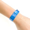 Ouchan Plastic Wristbands Neon Blue - 500 Pack Wristbands for
