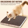 Pack of 3 Cat Scratching Boards, Corrugated Cardboard Scratching Boards