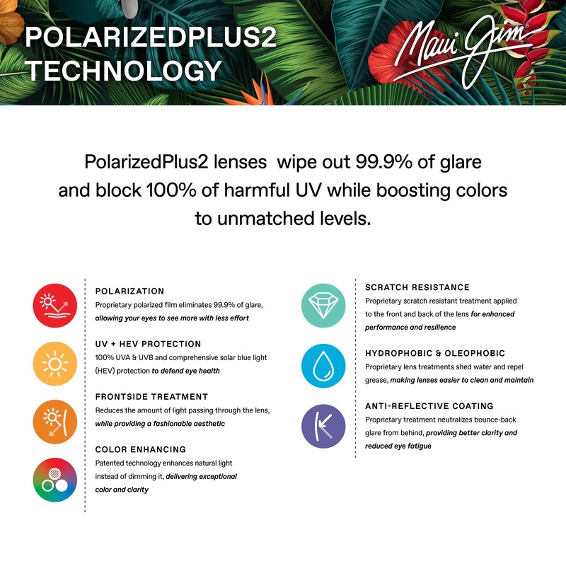 Maui Jim Ho'okipa Rimless Sunglasses