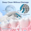 Cavzru 6 Pack Replacement Brush Heads for Waterpik Sonic-Fusion 2.0