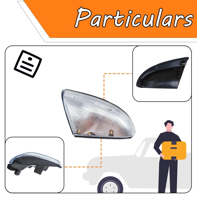 LEVANLIGHT Left & Right Passenger and Driver Side Mirror Turn