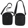 Shoulder Bag Portable Waterproof Adjustable Black Messenger Bag for Men