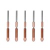 5PCS K2 Plus Nozzle Kits, Titanium Copper Alloy Hardened Steel