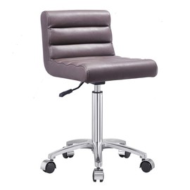 Beauty Salon All Purpose Rolling Stool Manicure Technician Stool Doctor Office Tattoo Stool with Height Adjustment Jockey