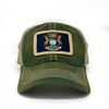 S.L. Revival Co Michigan Flag Trucker Hat, Green