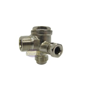 (Ship from USA) Rolair Bull Model Air Compressor Check Valve FC347043000 90¡ã OEM Replacement Ne /ITEM NO#8Y-IFW81854276371