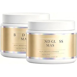 Mascarilla de brillo, para un cabello más fuerte y con un aspecto más suave (2 unidades)