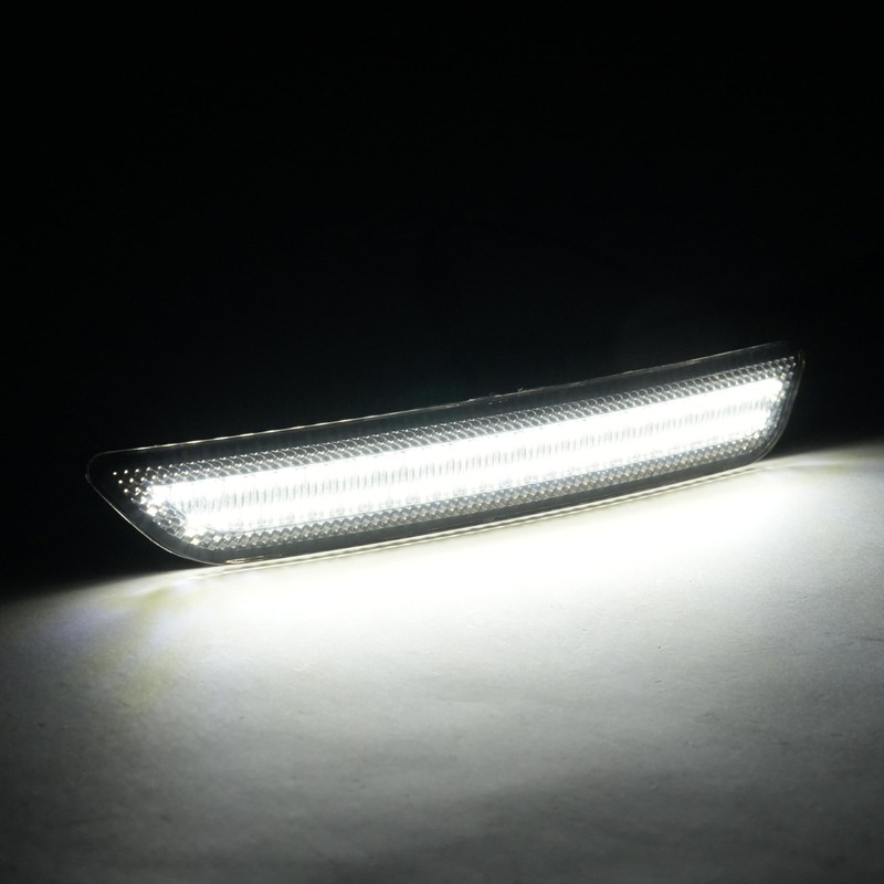 HECASA Front LED Side Marker Light Compatible with 2010-2014 Ford