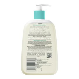 Cetaphil Limpiador Exfoliante Suave Ácidos Piel Sensible Cara Cuerpo 236 ml | Con ácido mandélico, salicílico y gluconolactona; exfolia suave, mejora 