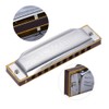 Suzuki 1072-B Folkmaster Standard 10-Hole Diatonic Harmonica Key of B