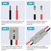 W LAIWO 50A Power Connector Kit, 600V DC Plug with
