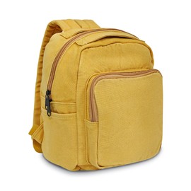 BOZIEE Small Backpack Women's Canvas City Backpack Backpacks Daypacks Backpack Handbags Children's Backpacks for School Travel Work Women Girls Teenagers Unisex, yellow