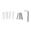 Stainless Steel Towel Rack Bar 180° Rotatable Towel Bathrobe Hanger