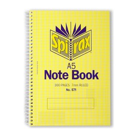 SPIRAX Notebook Side Opening A5 300 Page