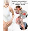 BPTRKOM Pack of 3 Wooden Massage Roller Fascia Roller with