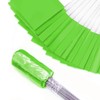 Zozen 100Pack Green Marking Flags, Writable/15x4x5 Inch, Yard Flags for