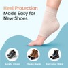 ZenToes Achilles Tendon Heel Protector Compression Padded Sleeve Socks for