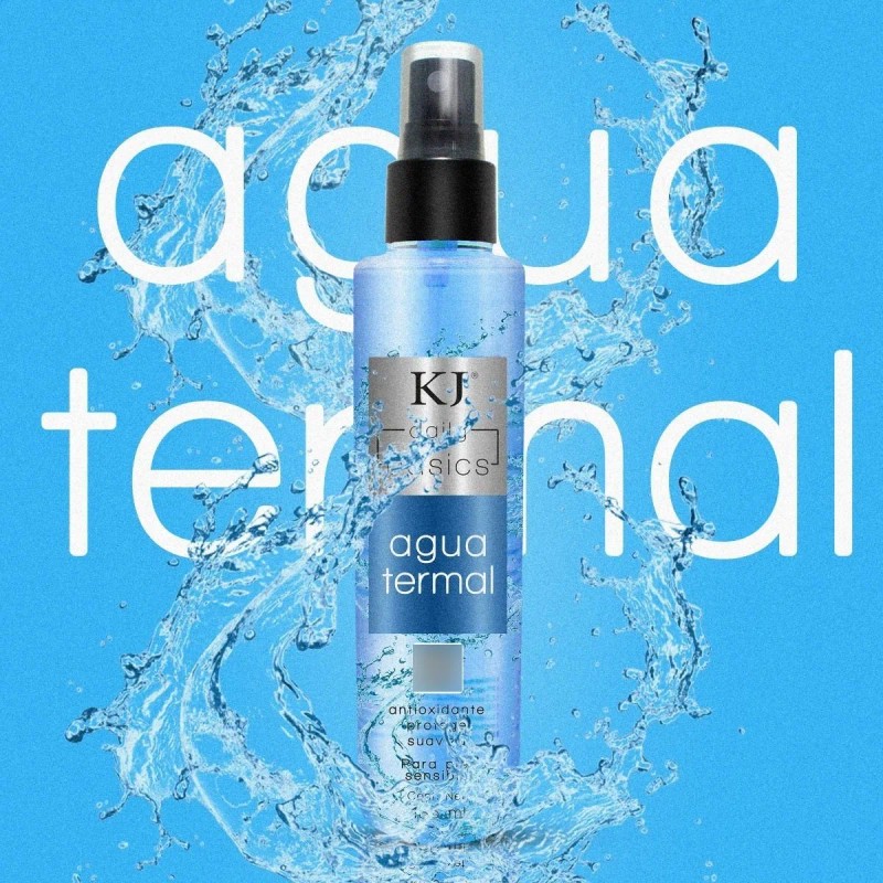 Agua Termal Facial KJ Antioxidante y Sin Parabenos 135 mL