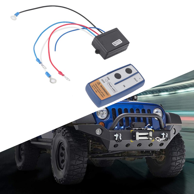 Electric Winch Remote Control Wireless Controller System 12V Power Switch
