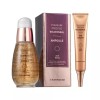 Chamzone 참존 골든실 24K 순금 미백+주름 앰플 30ml 1개+아이크림 30ml 1개 Charmon Gold 24K Pure Gold Whitening + Wrinkle Ampoule 30ml 1ea + Eye Cream 30ml 1ea